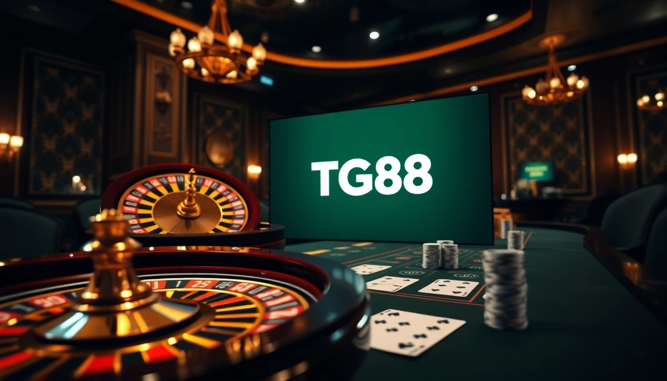 Play games and win big at TG88 with a luxurious casino experience and exciting promotions.