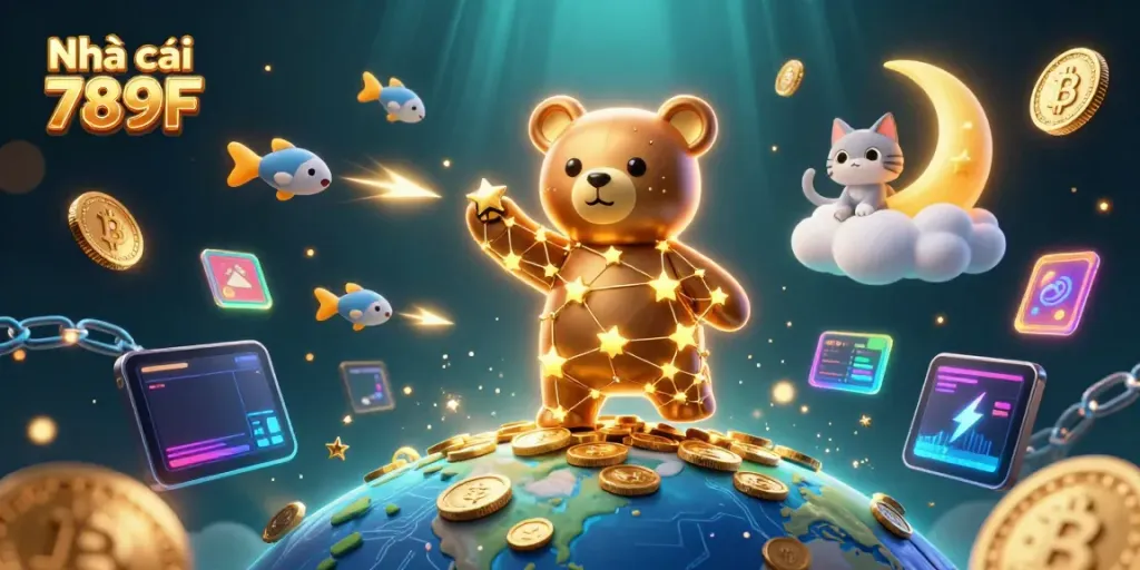 Experience winning thrills at Nhà cái 789F, where dazzling golden stars illuminate amazing jackpots.