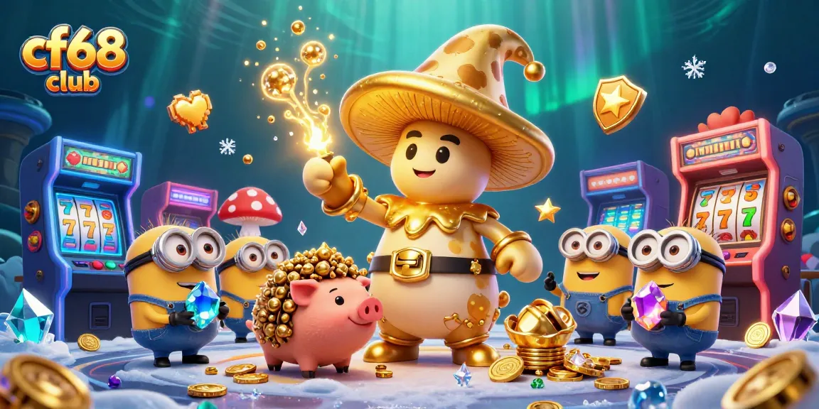 Experience exciting gameplay at cf68 club, featuring vibrant characters and a dynamic casino atmosphere.