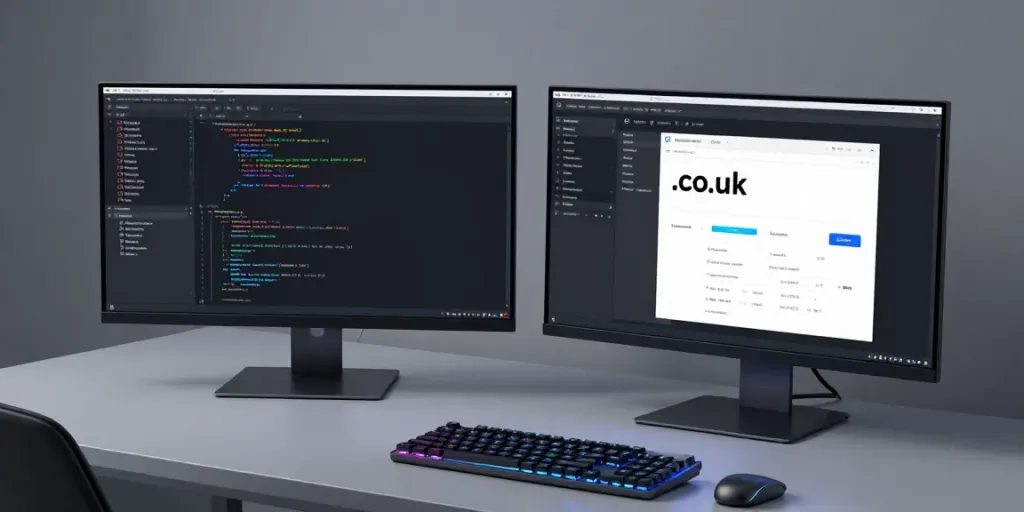 Buy .co.uk domain registration with advanced technology solutions.