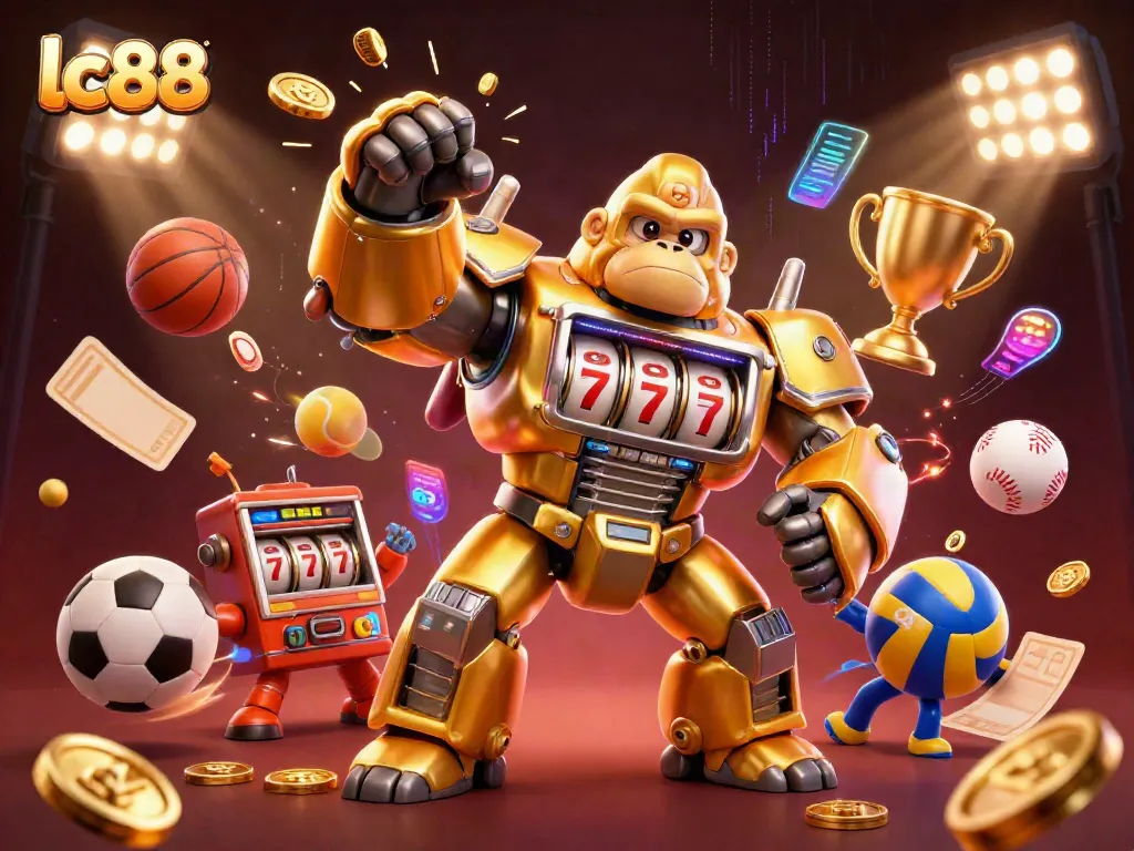Engage with exciting lc88 sports betting experiences as golden gorilla mech and dynamic sports elements come alive.