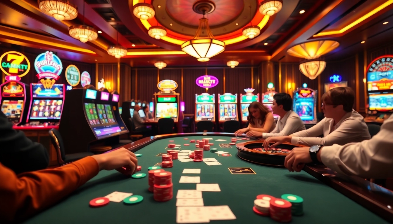 Experience the thrill of online gambling at xn88.com with a stunning poker table and exciting games.
