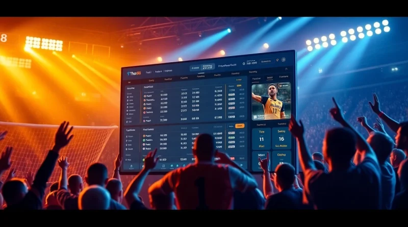 Exciting online betting scene featuring Thể thao Five88 with vibrant sports betting options.