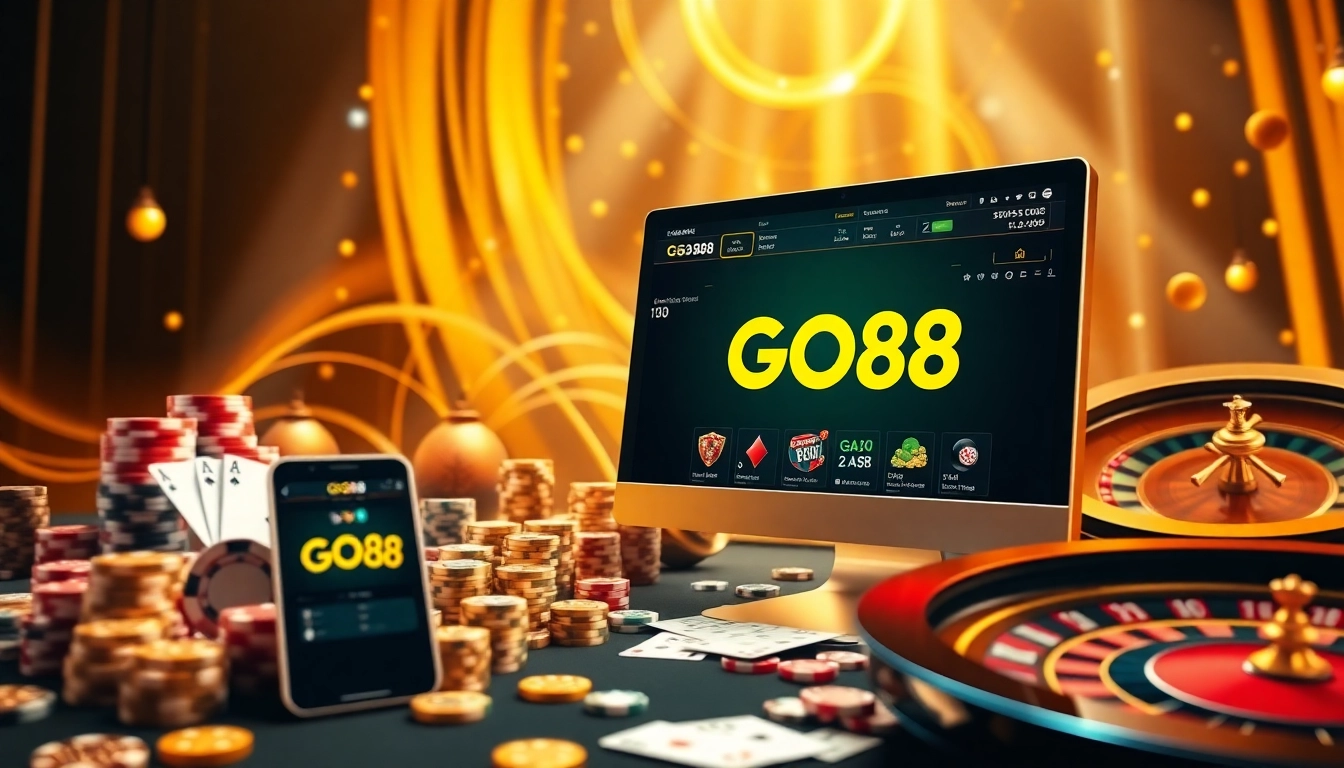 Experience thrilling online gambling with link vào go88 showcasing vibrant casino elements.