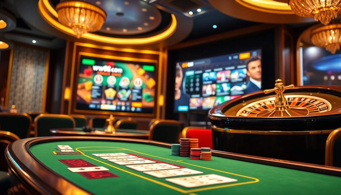 Experience the excitement of ww88 com with vibrant casino games and a polished blackjack table.