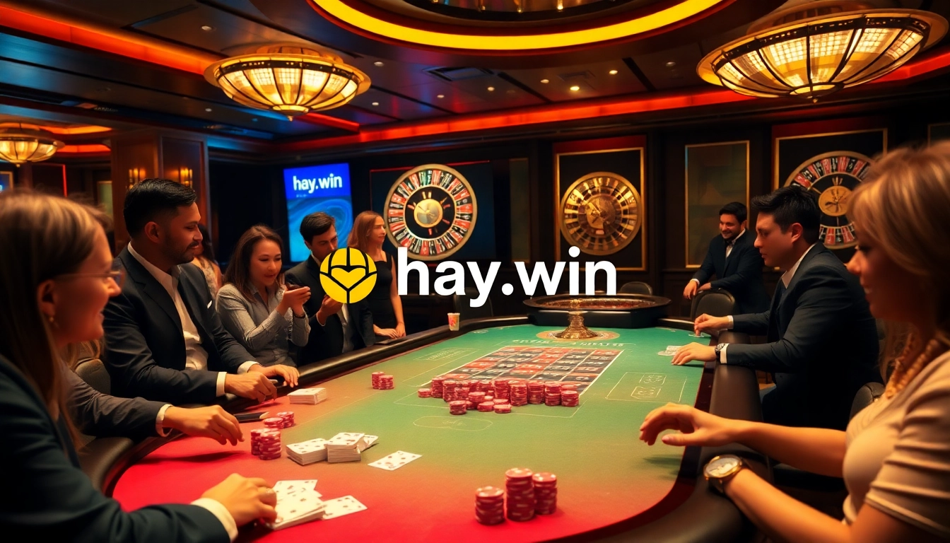 Engage in exciting poker action at hay.win's luxurious casino table.