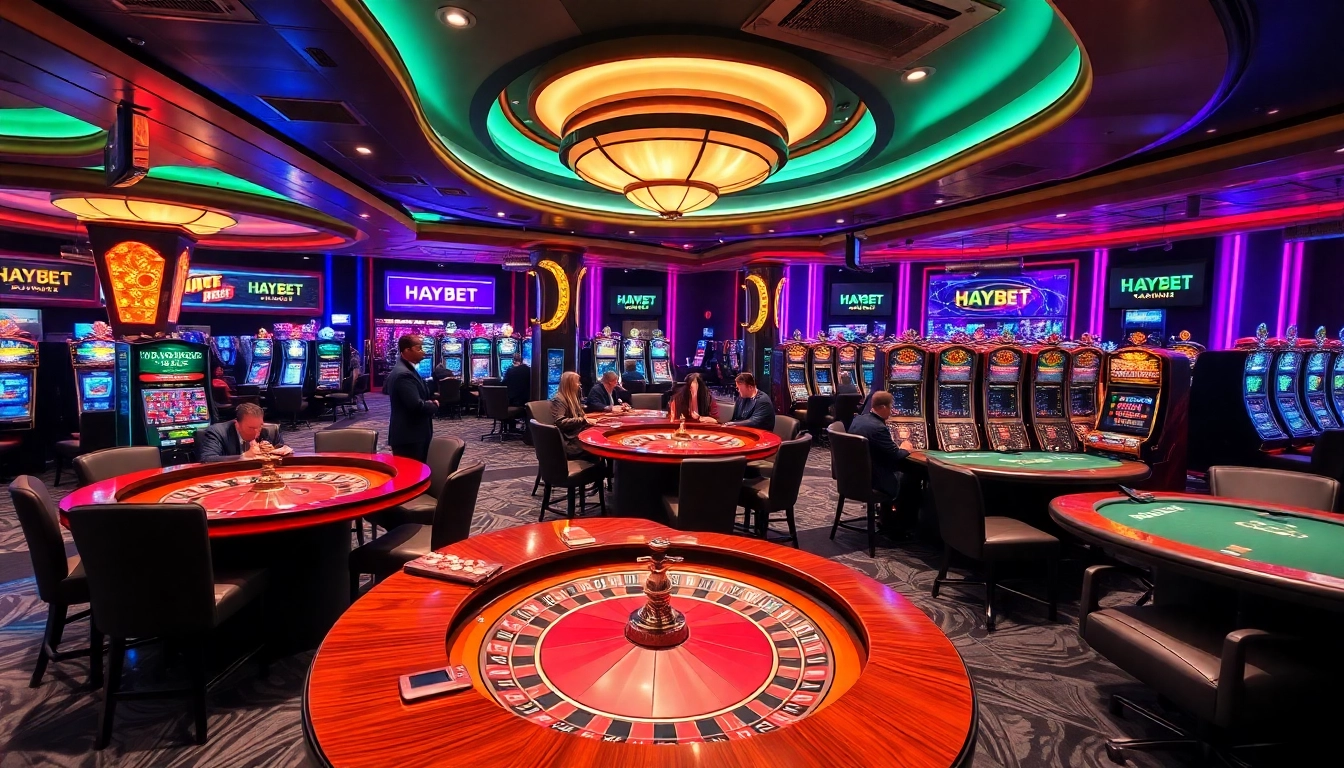 Experience the excitement of HAYBET casino with luxurious gameplay and vibrant atmosphere.