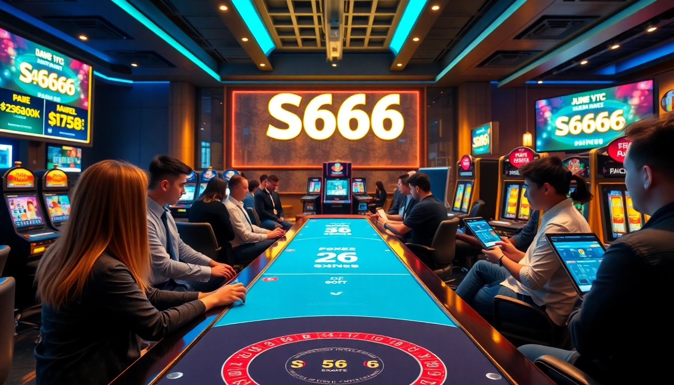 S666.nyc digital casino interface showcasing vibrant games and promotions, reflecting a premium online gambling experience.