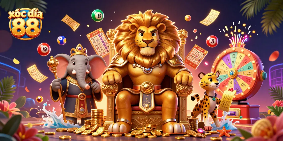 Experience thrilling gameplay with xóc đĩa 88, where vibrant lottery balls and exciting prizes collide.