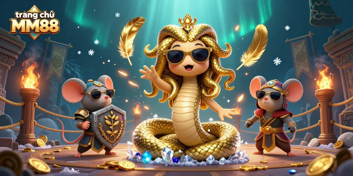 Engage in thrilling gameplay and explore trang chủ MM88 with vibrant casino characters in action.