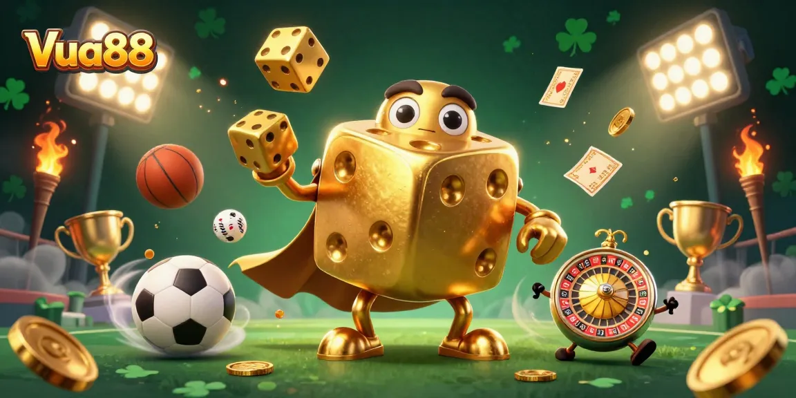 Experience the excitement of Vua88 with dynamic gaming elements and colorful characters in action.