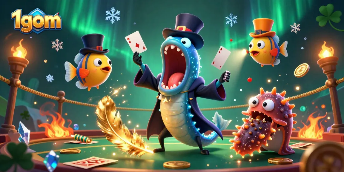 Experience thrilling sports betting with 1gom in a magical underwater world.