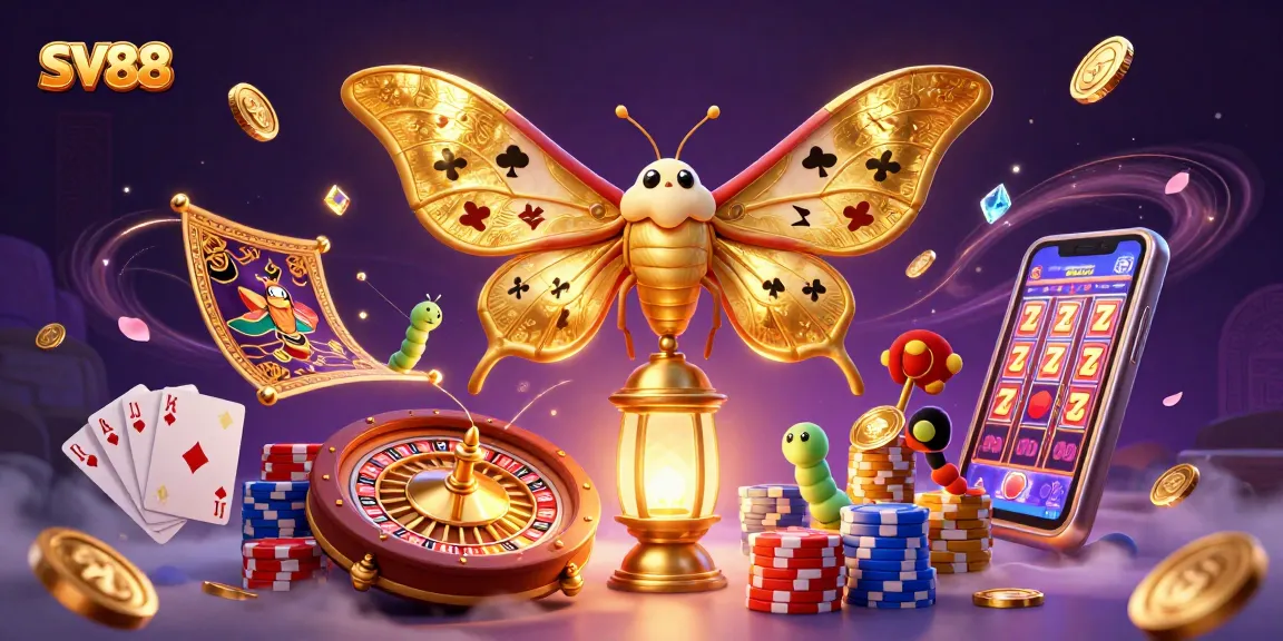 SV88 captures the thrill of winning with dynamic casino visuals and a vibrant atmosphere.