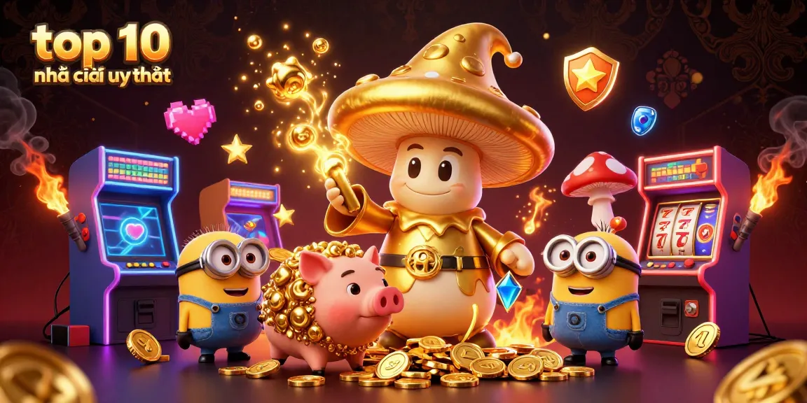 Join the gaming action at top 10 nhà cái uy tín with wizard-themed excitement and colorful casino elements.