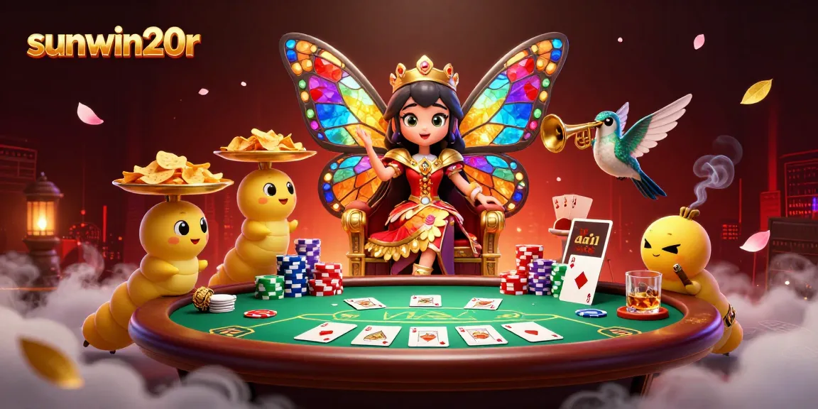 Engage in thrilling gameplay at sunwin20r with vibrant casino elements and dynamic characters.