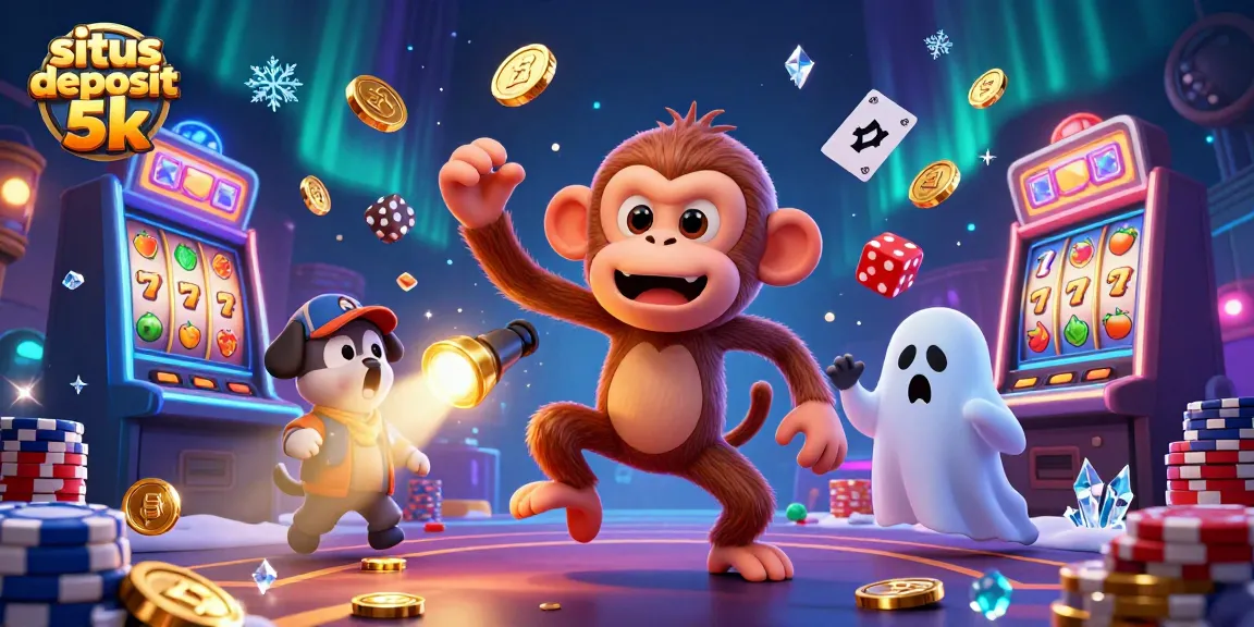 Engage with thrilling games at situs deposit 5k featuring exciting slot machines and vibrant characters.